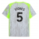 Manchester City John Stones #5 Tredje matchtröja 2025-26 Kortärmad Billigt